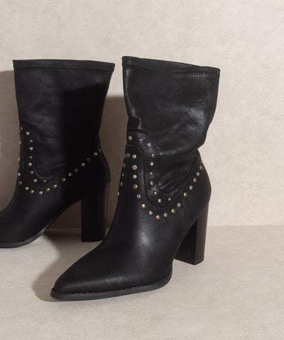 Paris - Studded Boots