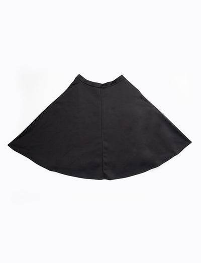 Circle Skirt | Plus Size Knee Length Skirt with Pockets