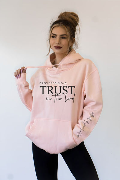 Trust in The Lord Graphic Hoodie PLUS