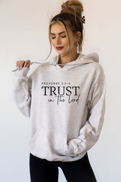 Trust in The Lord Graphic Hoodie PLUS