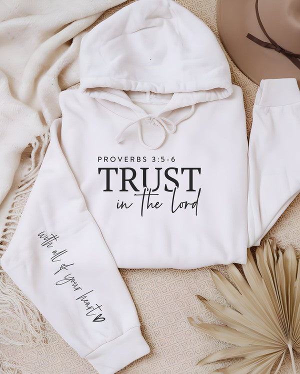 Trust in The Lord Graphic Hoodie PLUS