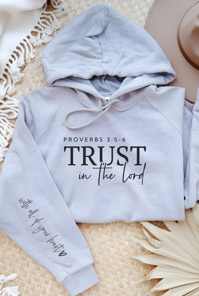 Trust in The Lord Graphic Hoodie PLUS