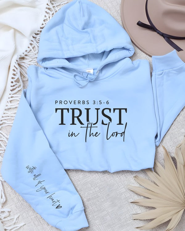 Trust in The Lord Graphic Hoodie PLUS